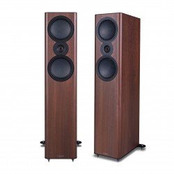 Mission QX4MKIIWP Loud Speaker Walnut Pearl Pair