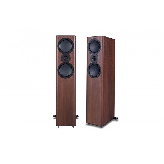 Mission QX4MKIIWP Loud Speaker Walnut Pearl Pair