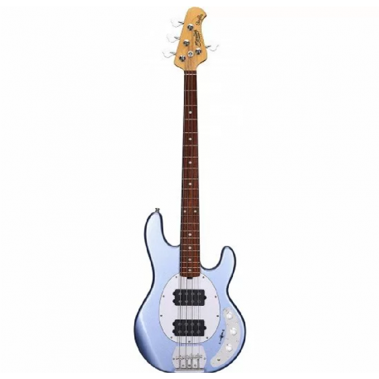 Sterling By Music Man StingRay RAY4HH Bass Guitar - Lake Blue Metallic Sterling By Music Man StingRay RAY4HH Bass Guitar - Lake Blue Metallic