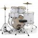 Pearl RS525SC/C#33 Road Show 5pc Drum Set 2216B/1008T/1209T/1616F/1455S With Cymbal & Hardware Pure White Finish