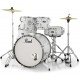 Pearl RS525SC/C#33 Road Show 5pc Drum Set 2216B/1008T/1209T/1616F/1455S With Cymbal & Hardware Pure White Finish