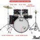 Pearl RS525SC/C#33 Road Show 5pc Drum Set 2216B/1008T/1209T/1616F/1455S With Cymbal & Hardware Pure White Finish