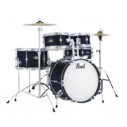 Pearl RSJ465C/C #743 Roadshow Junior 5-pcs Drum Set with Hardware & Cymbals Royal Blue Metallic
