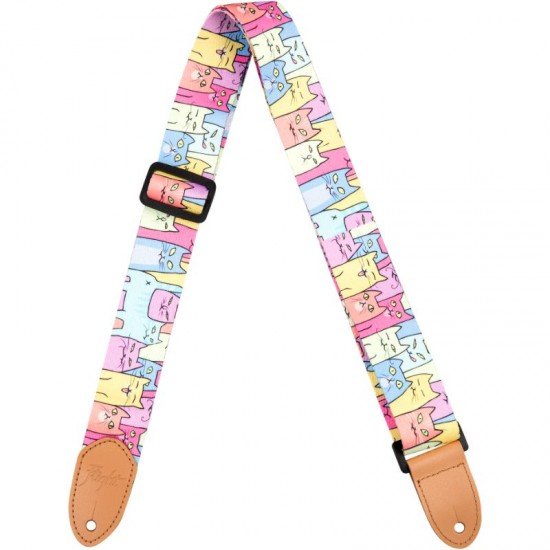 Flight S35 Kitty Polyester Ukulele Strap