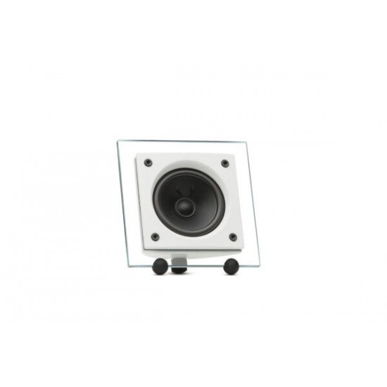 Waterfall Serio On-Wall Bookshelf Speaker White Black