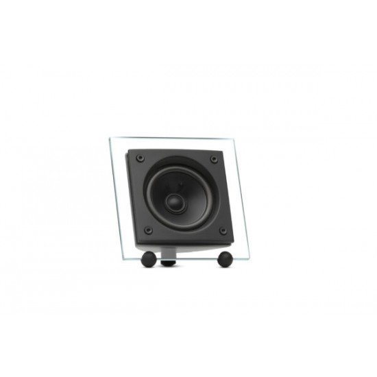 Waterfall Serio On-Wall Bookshelf Speaker White Black