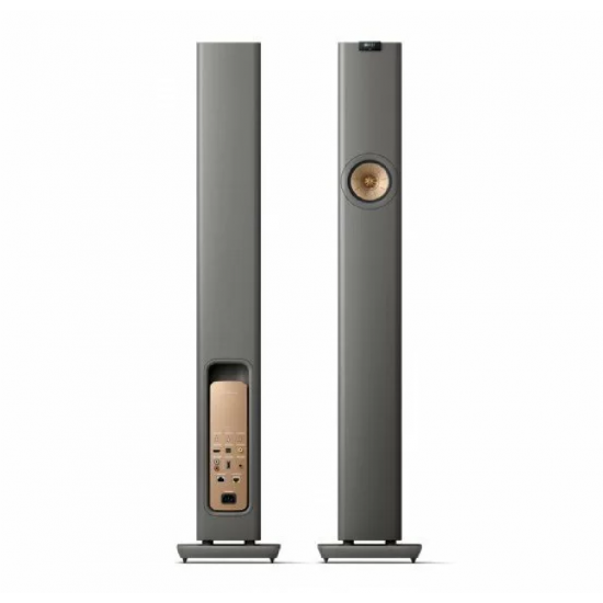 KEF LS60 Wireless HiFi Speakers - Grey