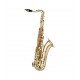 Stagg Bb Tenor Saxophone with High F# Key, Includes Soft Case