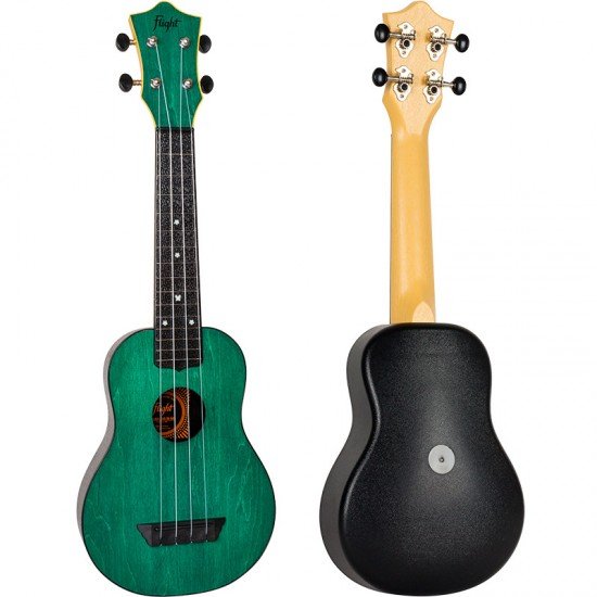 Flight TUS35 Green Soprano Travel Ukulele