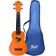 Flight TUS35 Orange Travel Soprano Ukulele