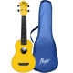 Flight TUS35YW Travel Soprano Ukulele, Yellow