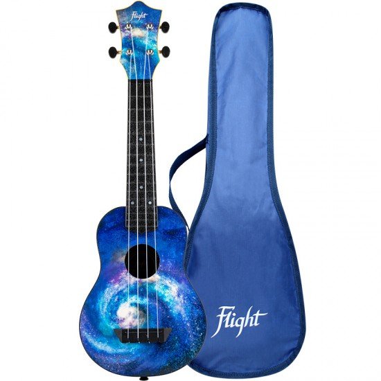 Flight TUS40 SPACE Travel Soprano Ukulele With Bag