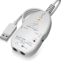 Behringer UCG102 Audio Interface Guitar to USB Cable