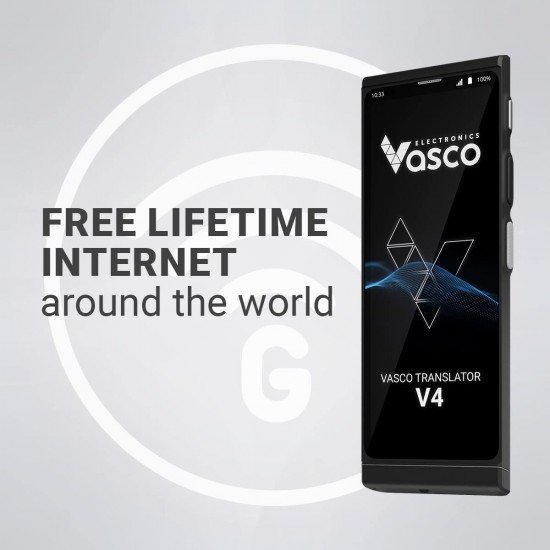 Vasco Translator V4 Universal Translator With 108 Languages And  Free Lifetime Internet