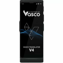 Vasco Translator V4 Universal Translator With 108 Languages And  Free Lifetime Internet - Black Onyx