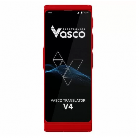 Vasco Translator V4 Universal Translator With 108 Languages And Free Lifetime Internet-Ruby Red Vasco Translator V4 Universal Translator With 108 Languages And Free Lifetime Internet-Ruby Red