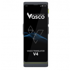 Vasco Translator V4 Universal Translator With 108 Languages And  Free Lifetime Internet-Stone Grey