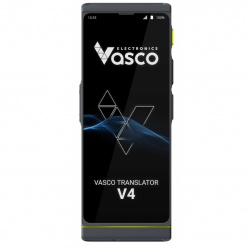 Vasco Translator V4 Universal Translator With 108 Languages And  Free Lifetime Internet-Stone Grey