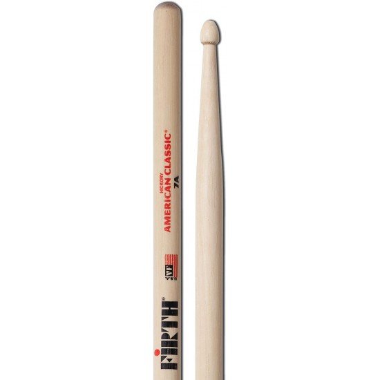 Vic Firth American Classic Drumsticks - 7A - Wood Tip Vic Firth American Classic Drumsticks - 7A - Wood Tip