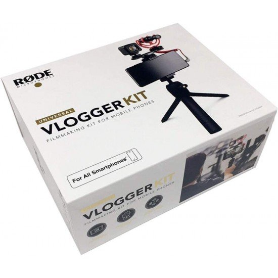 Rode Vlogger Kit Universal Filmmaking Kit for Smartphones with 3.5mm Ports