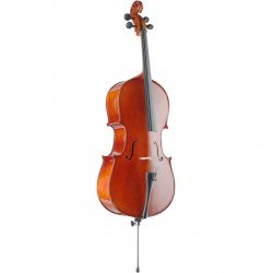 Stagg 4/4 Solid Spruce Cello with Bag