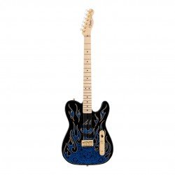 Fender James Burton TelecasterJames Burton Telecaster 108602888 Electric Guitar - Blue Paisley Flames
