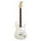 Fender 0119600805 Jeff Beck Stratocaster Rosewood Fingerboard Electric Guitar - Olympic White Fender 0119600805 Jeff Beck Stratocaster Rosewood Fingerboard Electric Guitar - Olympic White