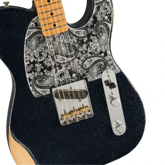Fender Brad Paisley EsquireBrad Paisley Esquire 140322398 Electric Guitar - Black Sparkle Fender Brad Paisley EsquireBrad Paisley Esquire 140322398 Electric Guitar - Black Sparkle