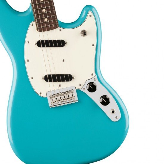 Fender Player II MustangPlayer II Mustang 140460518 Electric Guitar - Aquatone Blue Fender Player II MustangPlayer II Mustang 140460518 Electric Guitar - Aquatone Blue