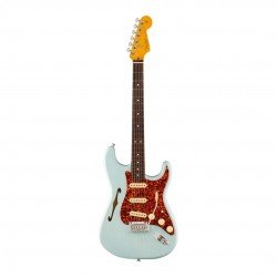 Fender Limited Edition American Professional II Stratocaster Thinline 171010726 Electric Guitar - Transparent Daphne Blue