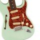 Fender Limited Edition American Professional II Stratocaster Thinline 171010735 Electric Guitar - Transparent Surf Green
