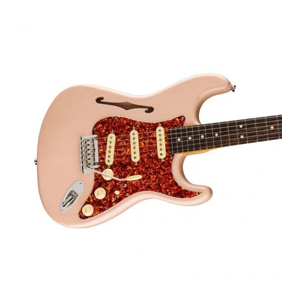 Fender Limited Edition American Professional II Stratocaster Thinline 171010760 Electric Guitar - Transparent Shell Pink Fender Limited Edition American Professional II Stratocaster Thinline 171010760 Electric Guitar - Transparent Shell Pink