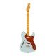 Fender Limited Edition American Professional II Telecaster Thinline 171022726 Electric Guitar - Transparent Daphne Blue Fender Limited Edition American Professional II Telecaster Thinline 171022726 Electric Guitar - Transparent Daphne Blue