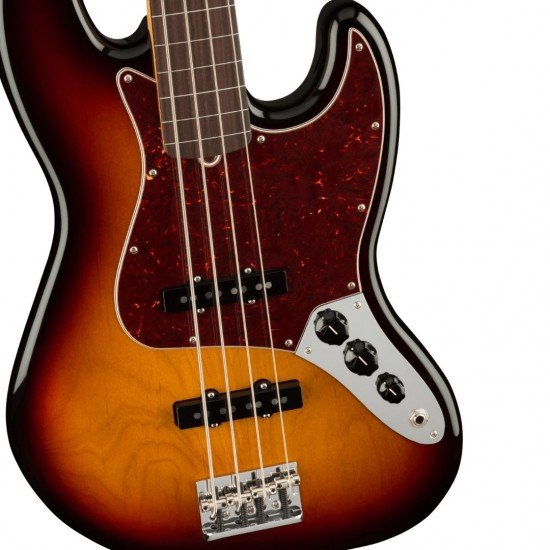 Fender American Professional II Jazz Bass Fretless 194000700 Electric Guitar - 3-Color Sunburst