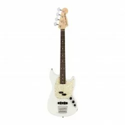 Fender American Performer Mustang Bass 198620380 Electric Guitar - Arctic White
