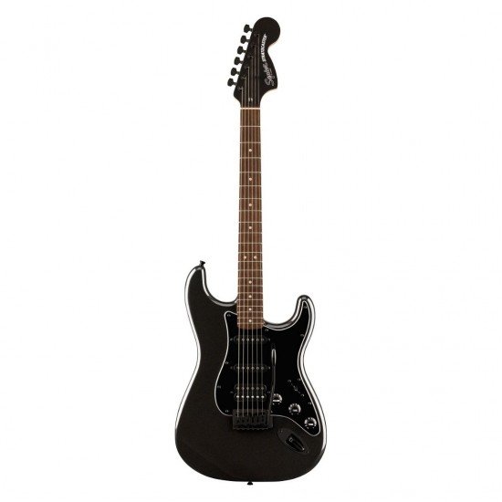 Fender 0378101965 Series Stratocaster HSS Electric Guitar - Metallic Black Fender 0378101965 Series Stratocaster HSS Electric Guitar - Metallic Black