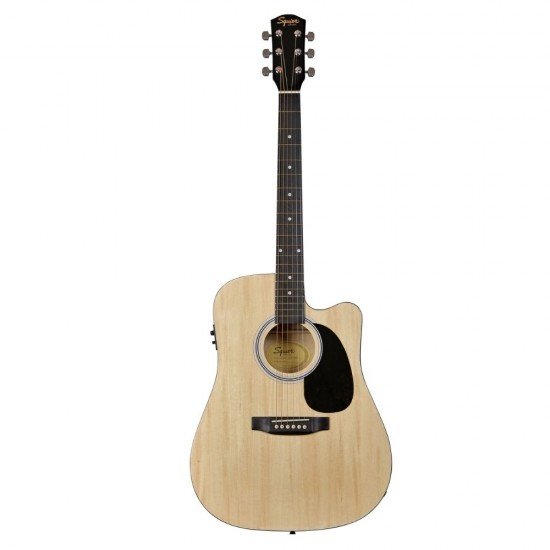 Fender SA-105CE Dreadnought  Electro Acoustic Guitar Natural - 0930307021