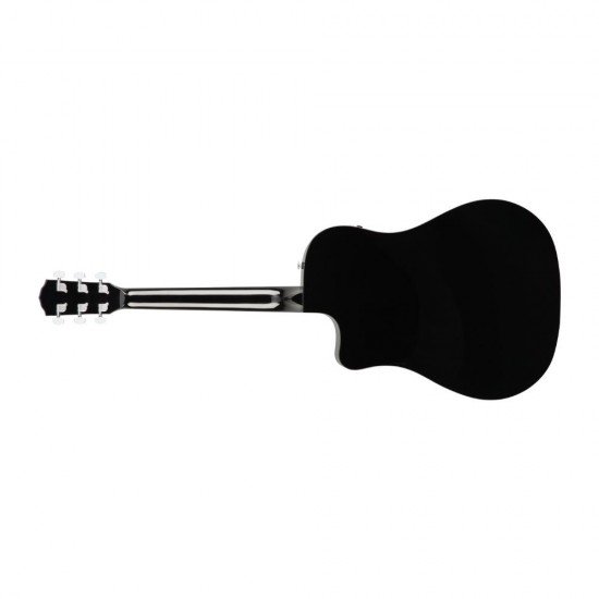 Fender 0970113006 CD-60SCE Dreadnought Single Cutaway Acoustic Guitar - Black