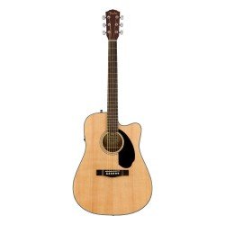 Fender 0970113021 CD-60SCE Dreadnought Cutaway Acoustic Guitar - Natural
