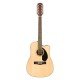 Fender 0970193021 CD-60SCE Dreadnought 12 String Acoustic Electric Guitar - Natural Fender 0970193021 CD-60SCE Dreadnought 12 String Acoustic Electric Guitar - Natural