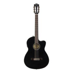 Fender CN-140SCE 0970264306 Nylon Black Guitar 