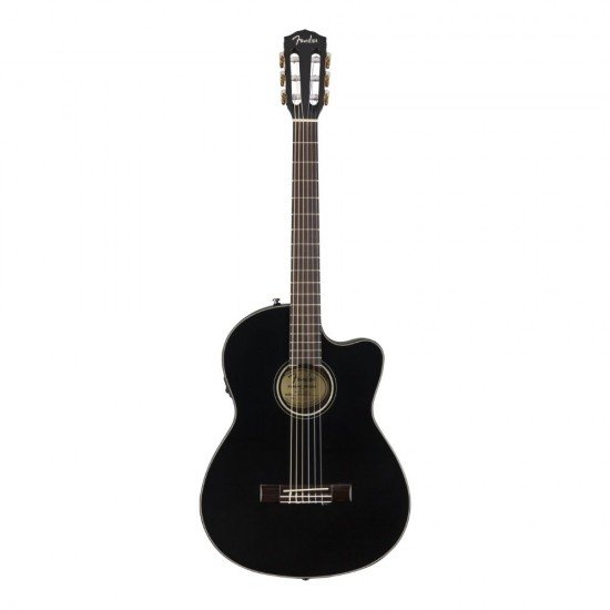Fender CN-140SCE 0970264306 Nylon Black Guitar Fender CN-140SCE 0970264306 Nylon Black Guitar