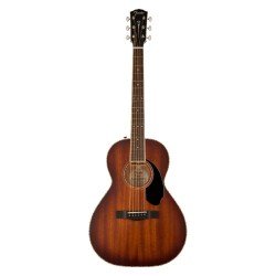 Fender PS-220E Parlor Acoustic-electric Guitar - Aged Cognac Burst