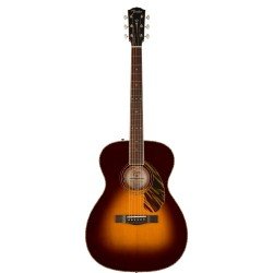 Fender Paramount PO-220E Orchestra Acoustic-electric Guitar - 3-color Vintage Sunburst