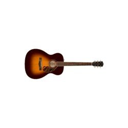 Fender Paramount PO-220E Orchestra Acoustic-electric Guitar - 3-color Vintage Sunburst