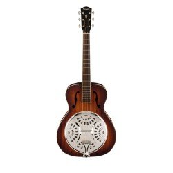 Fender PR-180E Resonator Guitar - Aged Cognac Burst