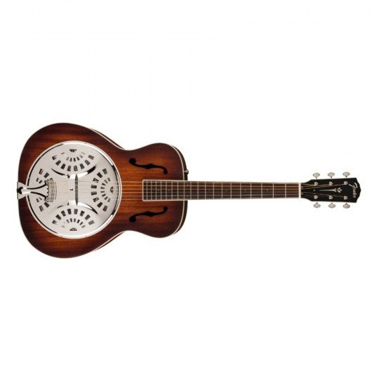 Fender PR-180E Resonator Guitar - Aged Cognac Burst Fender PR-180E Resonator Guitar - Aged Cognac Burst