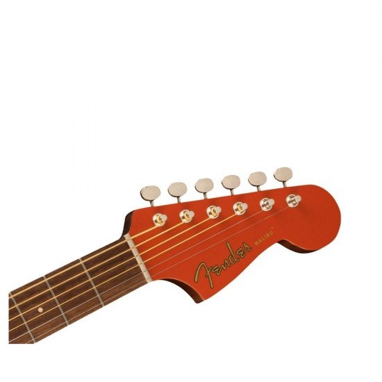 Fender Model #: 0970722540 Malibu Player, Walnut Fingerboard, White Pickguard, Fiesta Red Fender Model #: 0970722540 Malibu Player, Walnut Fingerboard, White Pickguard, Fiesta Red