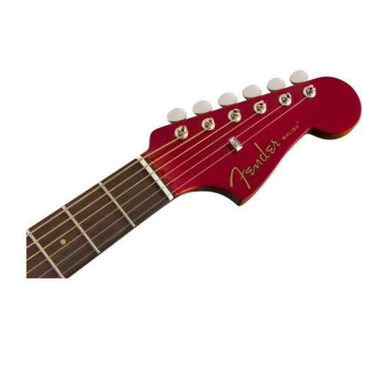 Fender California Classic Malibu Electro-Acoustic Guitar 0970922215 - Hot Rod Red Metallic Fender California Classic Malibu Electro-Acoustic Guitar 0970922215 - Hot Rod Red Metallic