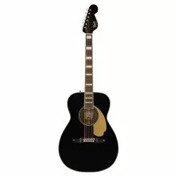 Fender Model #: 0971022306 California Vintage Malibu with Case, Gold Pickguard, Matching Headstock, Black